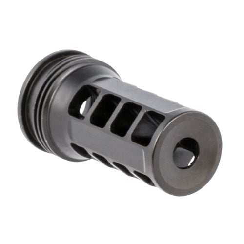 HUXWRX SAFETY CO Muzzle Brake 30 Cal / 7.62mm 5/8x24 QD Black for sale at KYGUNCO.