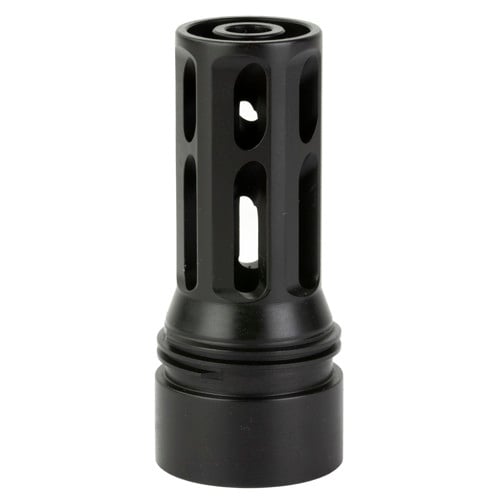 HUXWRX SAFETY CO Flash Hider QD 5.56 fits M24x1.5 RH Black for sale at KYGUNCO.