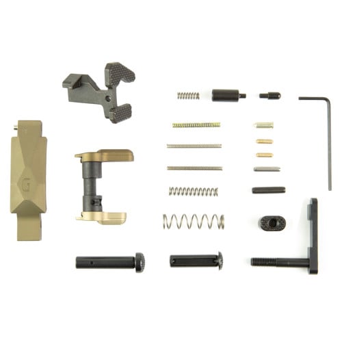 GEISSELE Ultra Duty Lower Parts Kit FDE No Grip for sale at KYGUNCO.