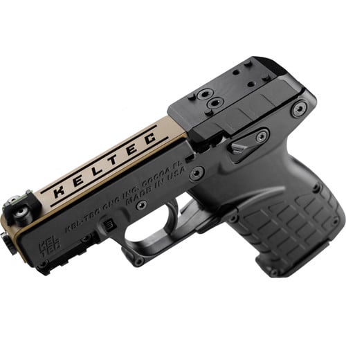 KELTEC P17 22 LR 3.8" 16rd - Black & Tan for sale at KYGUNCO.