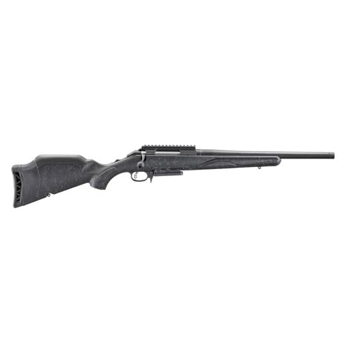 RUGER American Gen II Patrol 308 Win 16.1" 3rd - Black Splatter w/ Threaded Barrel for sale at KYGUNCO.