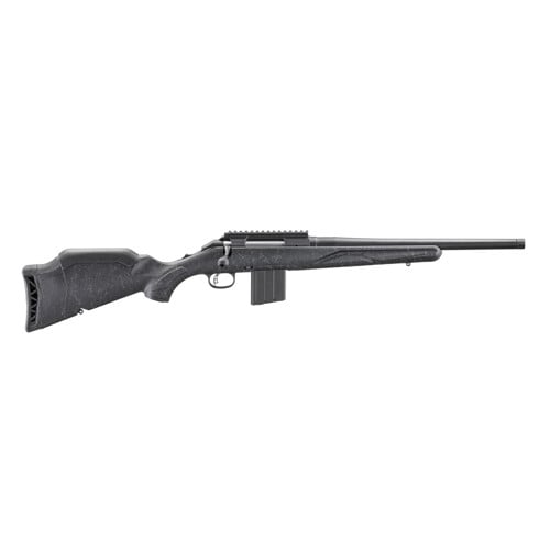 RUGER American Gen II Patrol 6MM ARC 16.1" 10rd - Black Splatter w/ Threaded Barrel for sale at KYGUNCO.