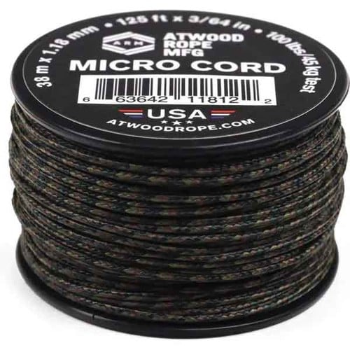 ATWOOD 1.18mm Micro Cord Camo/Black for sale at KYGUNCO.