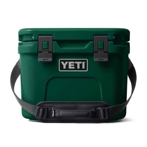 YETI Roadie 15 Hard Cooler - Black Forest Green for sale at KYGUNCO.