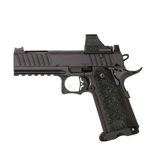 BUL ARMORY SAS 2 TAC 9mm 4.25" 20rd - Black w/ 4 Mags for sale at KYGUNCO.