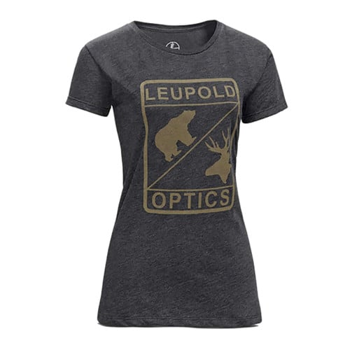 LEUPOLD Womens L Optics Graphite Cotton Short Sleeve XL for sale at KYGUNCO.