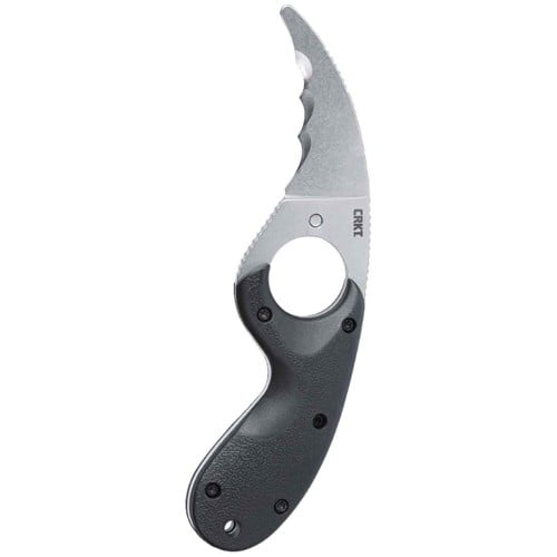 CRKT Bear Claw Fixed Fixed Blade Outdoor Survival Knife - Black w/ Glass-Reinforced Nylon Handle for sale at KYGUNCO.