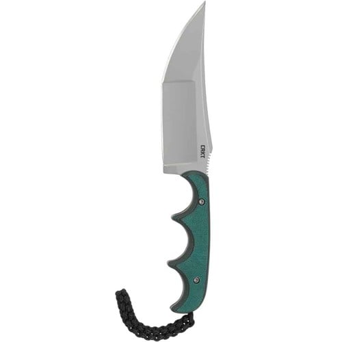CRKT Minimalist Katana Fixed Blade Outdoor Survival Knife - Green for sale at KYGUNCO.