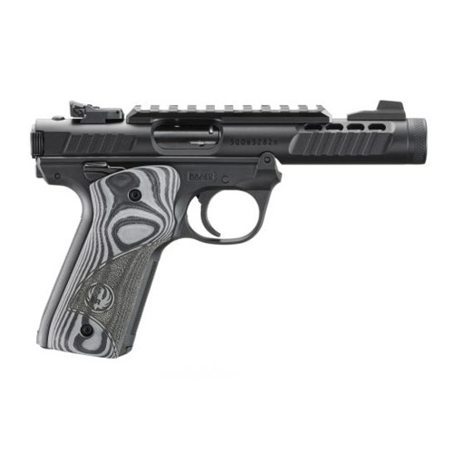 RUGER Mark IV 22/45 Lite 22 LR 4.4" 10rd - Black & Gray for sale at KYGUNCO.