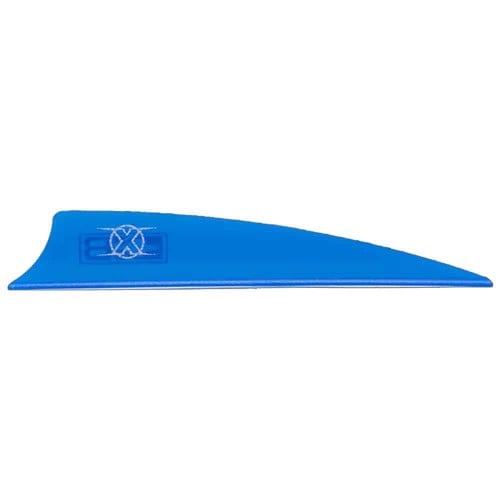 BOHNING X-VANES SATIN BLUE 3.5" SHIELD CUT for sale at KYGUNCO.