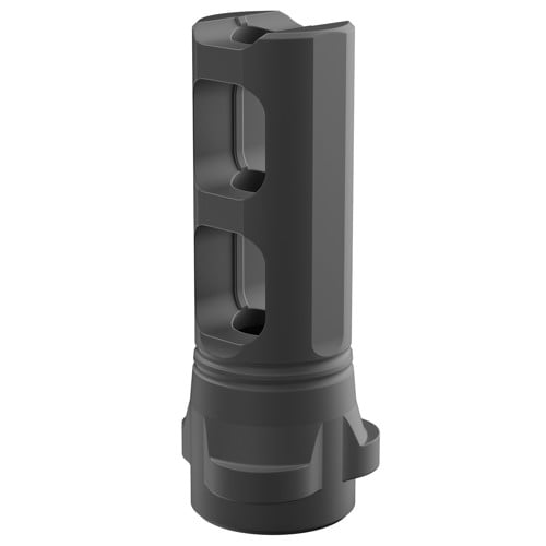 BREEK ARMS Breek LOK 3QD Gemini Dual-Port Blk 5/8"x24 30 Cal for sale at KYGUNCO.