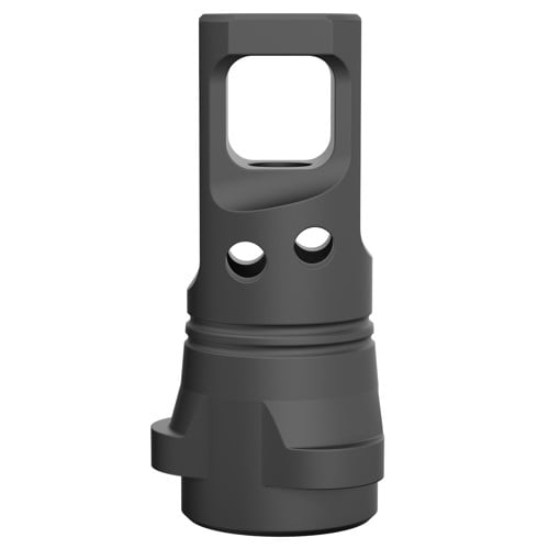 BREEK ARMS Echo Single Port Muzzle Brake Blk 1/2"x28 223/5.56 for sale at KYGUNCO.