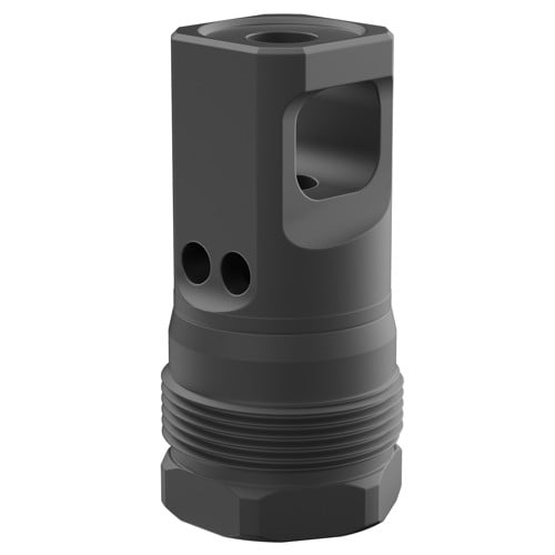 BREEK ARMS Echo Single Port Plan B Blk Steel 5/8"x24 30 Cal for sale at KYGUNCO.
