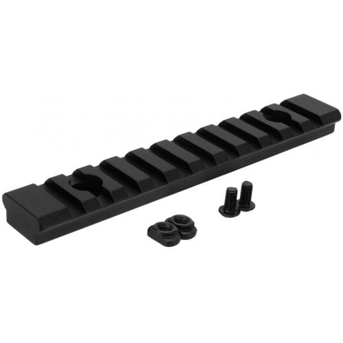 TACFIRE MLOK Picatinny Section Rail 5" 11 Slots Black for sale at KYGUNCO.