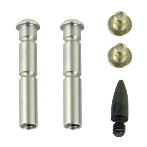 TACFIRE Anti-Walk Pin Set Silver SS AR-15 for sale at KYGUNCO.