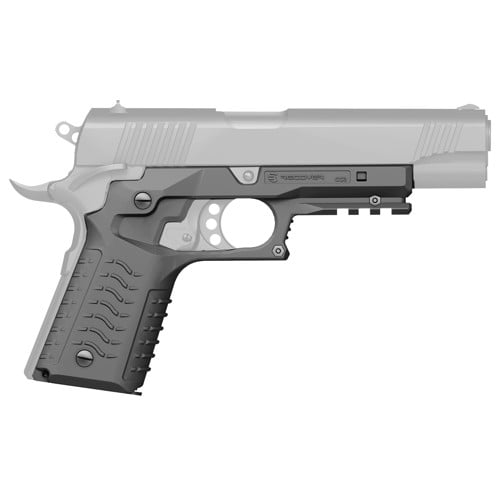 RECOVER TACTICAL Grip Rail System Gray Pict for Standard Frame 1911 for sale at KYGUNCO.