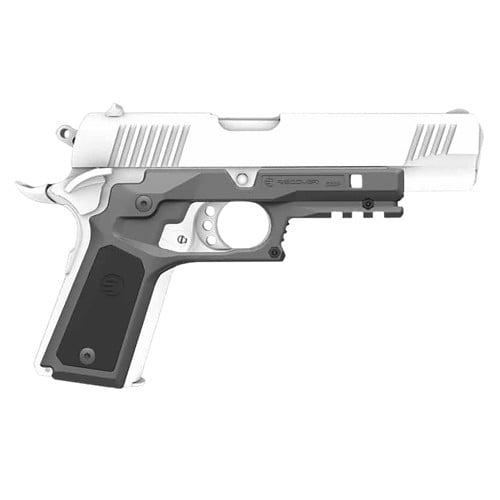 RECOVER TACTICAL Frame Grip Frame Interchangeable Black/Gray Panels for sale at KYGUNCO.
