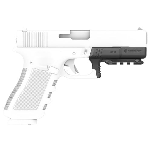 RECOVER TACTICAL Rail Adapter for Glock 20 / 21 Black for sale at KYGUNCO.
