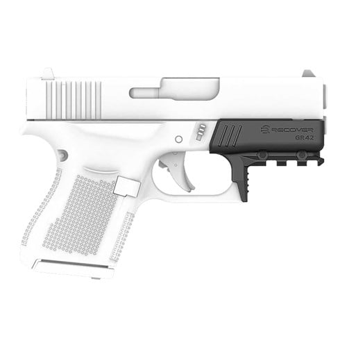 RECOVER TACTICAL Rail Adapter for Glock 42 Black for sale at KYGUNCO.