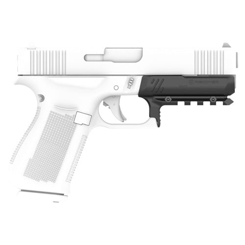 RECOVER TACTICAL Full Size Rail for Glock 48 Black for sale at KYGUNCO.