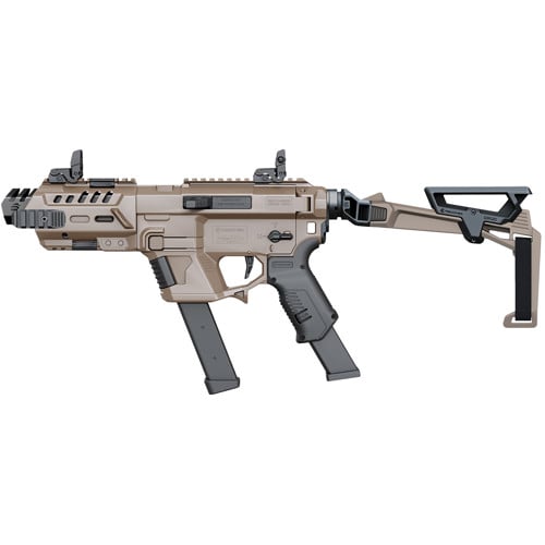RECOVER TACTICAL PIXBasic PG9 Folding Brace Metal Front Guard Tan for sale at KYGUNCO.