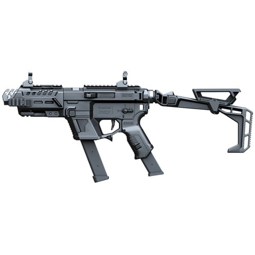 RECOVER TACTICAL PIXBasic PG9 Folding Stock Metal Front Guard Black for sale at KYGUNCO.