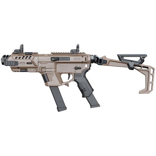 RECOVER TACTICAL PIXBasic PG9 Folding Stock Metal Front Guard Tan for sale at KYGUNCO.
