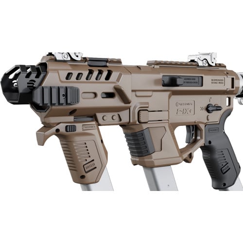 RECOVER TACTICAL PIXMG PG9 SR20 Metal Front Guard Tan for sale at KYGUNCO.