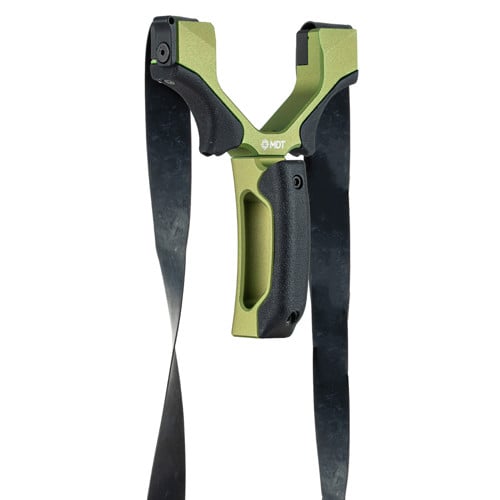 MDT SPORTING GOODS Slingshot Hand Cannon Green Short for sale at KYGUNCO.