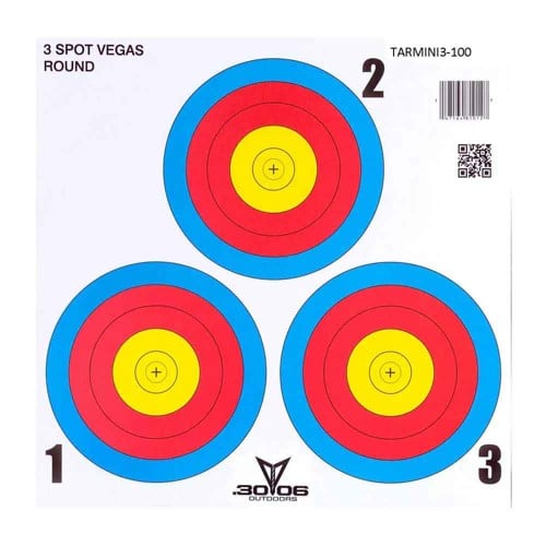30-06 OUTDOORS MINI ARCHERY TARGET SETS (3 SPOT VEGAS-20CT) for sale at KYGUNCO.
