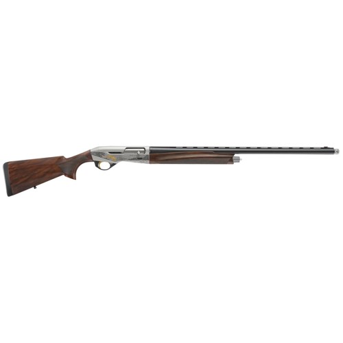 BENELLI Montefeltro Silver 12Ga 28" 4rd - Blued/Engraved Nickel for sale at KYGUNCO.