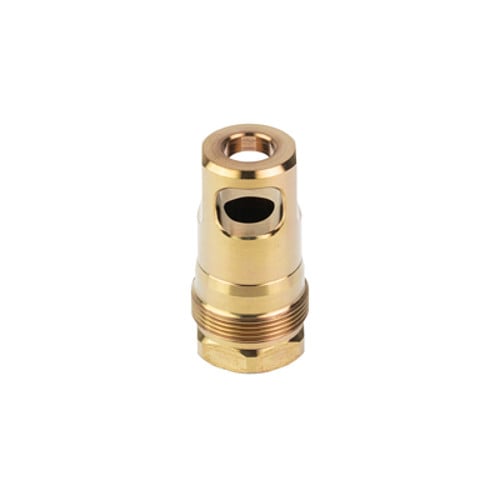 REARDEN SPB Muzzle Brake 5/8x24 .375 Bore Gold for sale at KYGUNCO.