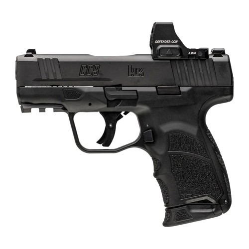 HK CC9 9mm 3.32" 12rd/10rd w/Vortex CCW - Black for sale at KYGUNCO.