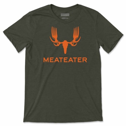 MEATEATER Primary Logo T-Shirt - Military for sale at KYGUNCO.
