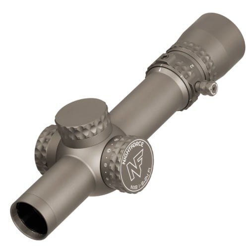 NIGHTFORCE NX8 1-8x24mm F1 Capped E/W .5 MOA PTL FC-MOA DE for sale at KYGUNCO.