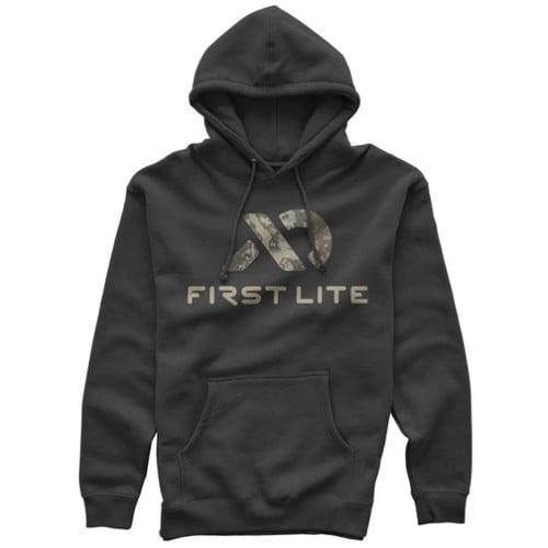 FIRST LITE Specter Logo Hoody - Black for sale at KYGUNCO.