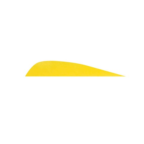 GATEWAY FEATHERS 3" Diecuts Feather Yellow Right Wing 50pk for sale at KYGUNCO.