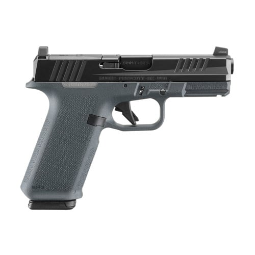 RUGER RXM 9mm 4" 17rd - Black & Stealth Gray for sale at KYGUNCO.