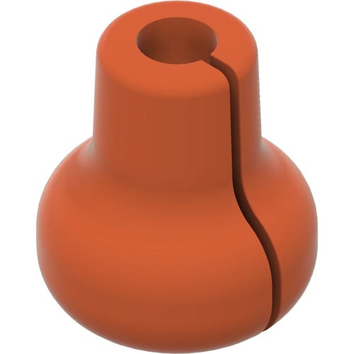 PINE RIDGE ARCHERY Beak Button (Nose/Kisser) - Orange   (1/pkg.) for sale at KYGUNCO.