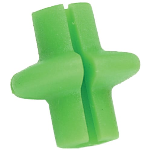 PINE RIDGE ARCHERY Kisser Button - Lime Green / SLOTTED (1/pkg.) for sale at KYGUNCO.