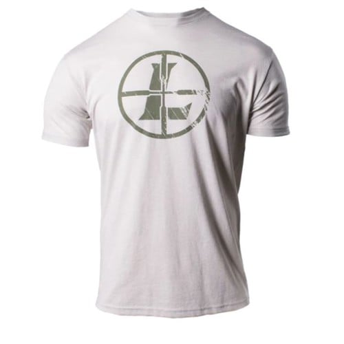 LEUPOLD Distressed Reticle Tee Sand for sale at KYGUNCO.