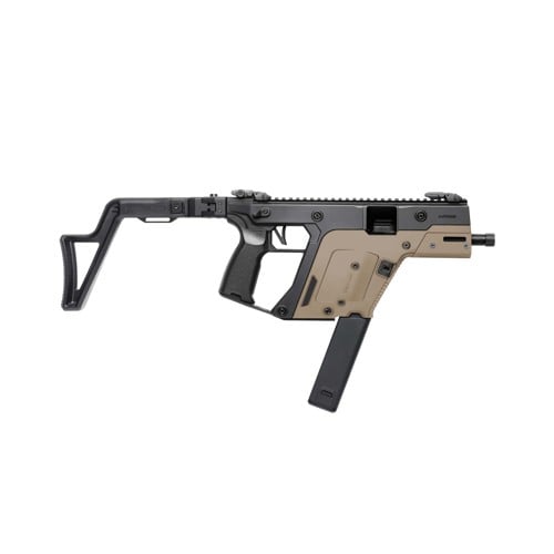 KRISS USA Vector SBR Gen3 9mm 5.5" 40rd w/ Telescopic Folding Stock - Black & FDE for sale at KYGUNCO.