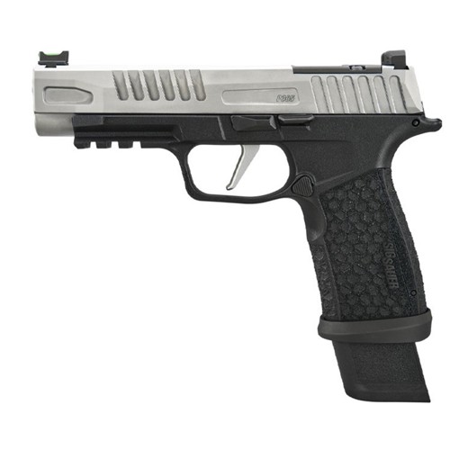 SIG SAUER P365 9mm 4.3" SS 17rd/21rd OR - Stainless and Black