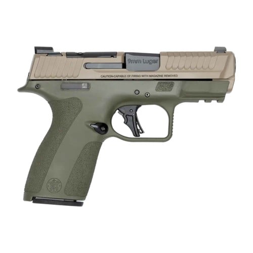SMITH & WESSON Shield X Series 9mm 3.6" 13rd & 15rd w/ Thumb Safety - FDE & OD Green for sale at KYGUNCO.