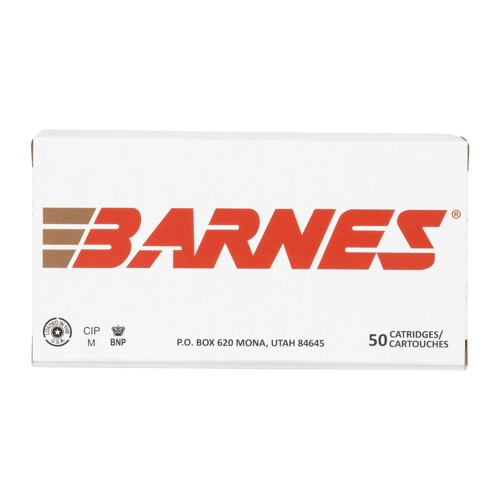BARNES AMMO 9mm Luger (Subsonic) Sierra JHP 147Gr 50rd for sale at KYGUNCO.