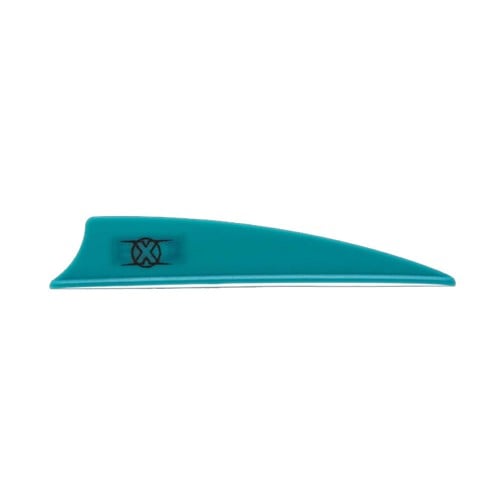 BOHNING X-Vanes Teal 3" Shield Cut 100pk for sale at KYGUNCO.