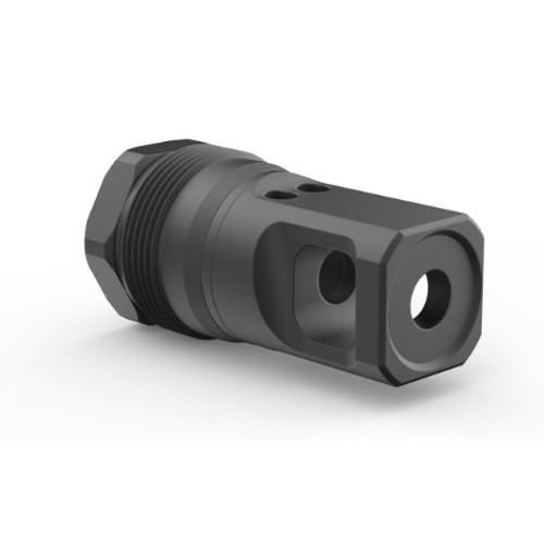 BREEK ARMS Plan B Echo Single-Port Muzzle Brake 9mm 1/2x28 for sale at KYGUNCO.