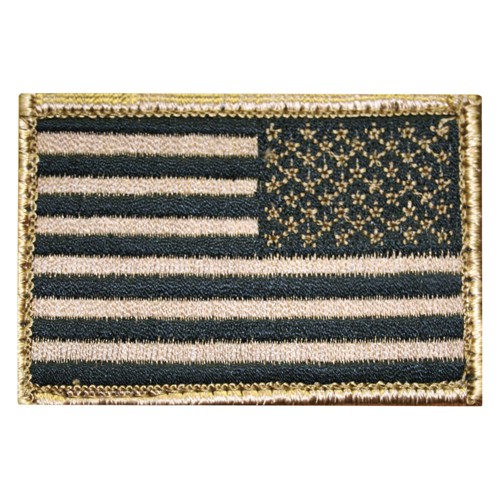 BLACKHAWK Patch, American Flag Subdued Reversed 2" x 3" USA for sale at KYGUNCO.