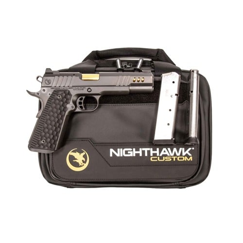 NIGHTHAWK CUSTOM Boardroom Series- President, Gov. .45 ACP - Black & Gold