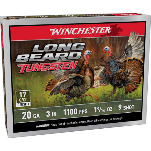 WINCHESTER AMMO 20Ga 3" #9 Long Beard TS17 1-9/16oz 5rd for sale at KYGUNCO.